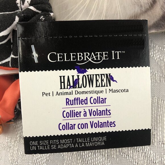 Celebrate It Halloween Ruffled Collar/Wristband/Hair Scrunchie (Set of 2) - Picture 8 of 10